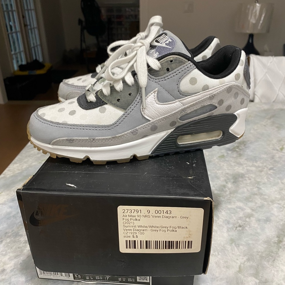 Nike Air Max 90 NRG Venn Diagram